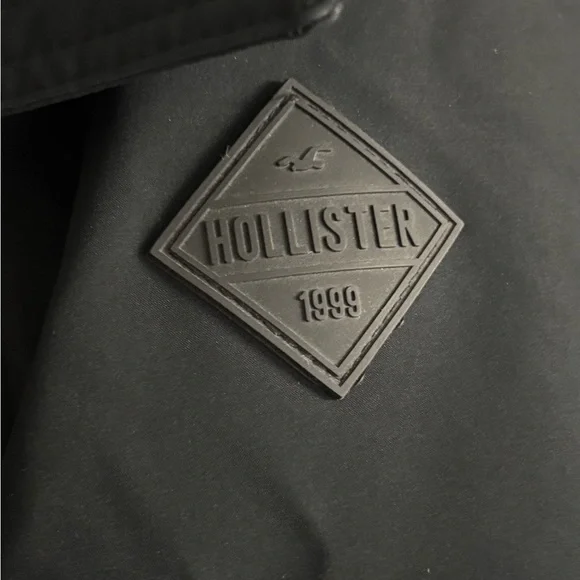 Midnight black puffer bomber jacket - Picture 5 of 7